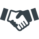 握手のアイコン